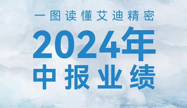 稳健增长！一图读懂艾迪精密2024年中报业绩